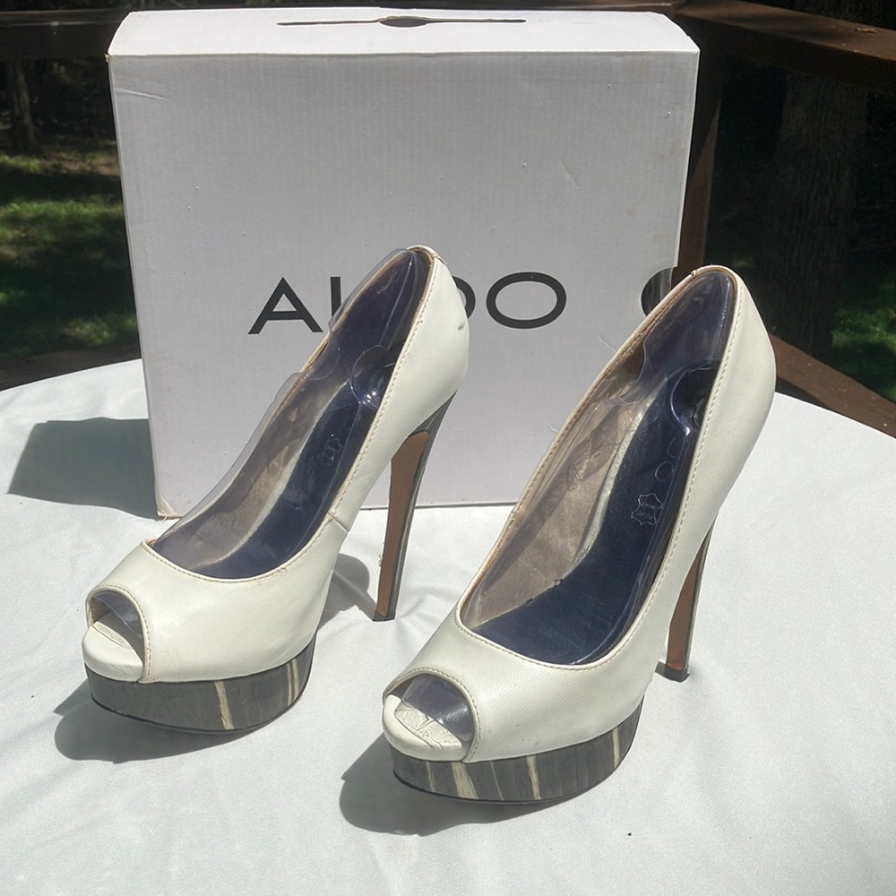 Aldo Platform Shoes Jakoubek Sz 6 Preowned